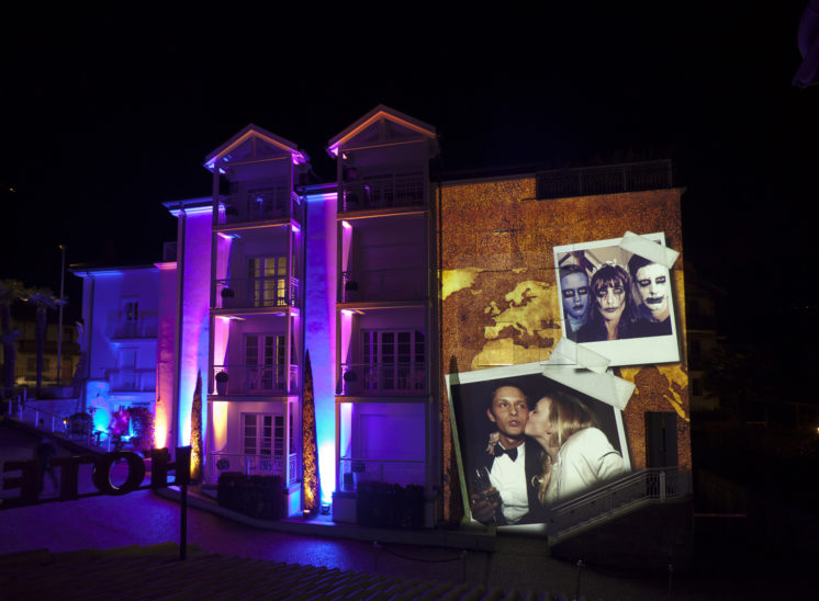 Projection mapping for a 30th birthday party